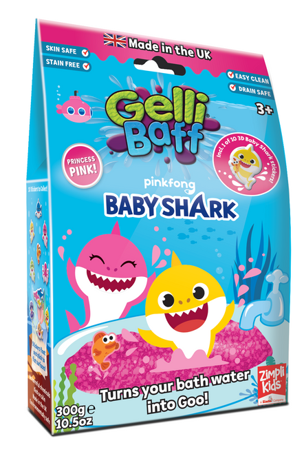 Gelli Baff - Baby Shark - Princess Pink