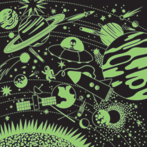 Mudpuppy 500pc - Space Illumingated Glow in the Dark Puzzle Mudpuppy 500pc - Space Illumingated Glow in the Dark Puzzle