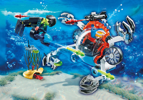 Playmobil Top Agents - Spy Team Sub Bot 70003 Playmobil Top Agents - Spy Team Sub Bot 70003