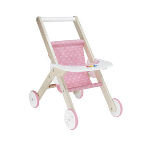 hape wooden stroller