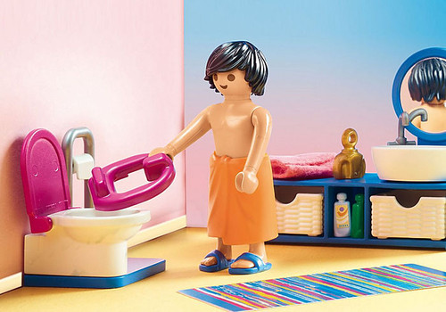 Playmobil Dollhouse - Bathroom with Tub | 70211 Playmobil Dollhouse - Bathroom with Tub | 70211