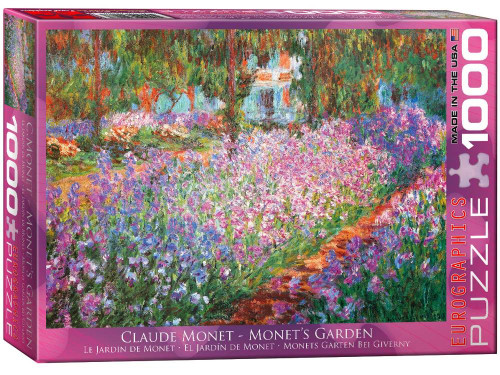Eurographics 1000pc - Monet, Monet's Garden Puzzle