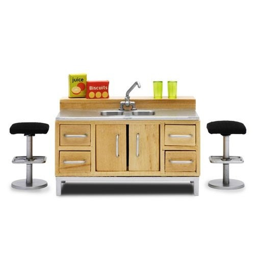 Lundby Stockholm Kitchen Bar Set