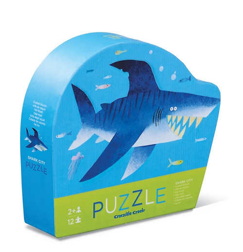 Crocodile Creek - 12 piece Mini Puzzle - Shark