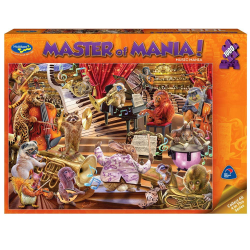Holdson 1000pc - Master of Mania - Music Mania Puzzle Holdson 1000pc - Master of Mania - Music Mania Puzzle