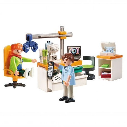 Playmobil City Life - Optician Eye Doctor 70197 **Minor Box Damage**
