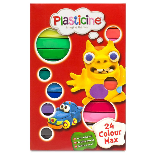 Plasticine - 24 Colour Max