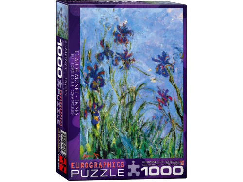 Eurographics 1000pc - Monet, Irises Puzzle