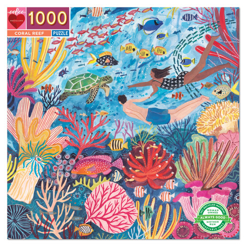 eeBoo 1000pc - Coral Reef Puzzle