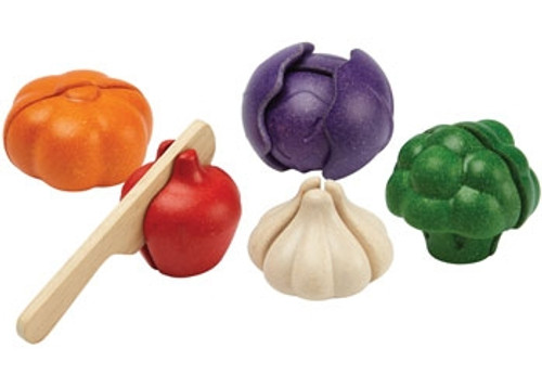 PlanToys - 5 Colors Veggie Set