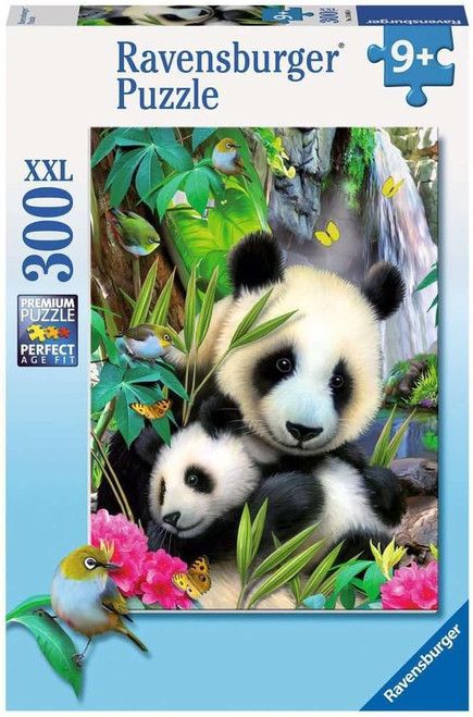  Ravensburger - Lovely Pandas Puzzle 300 Pieces