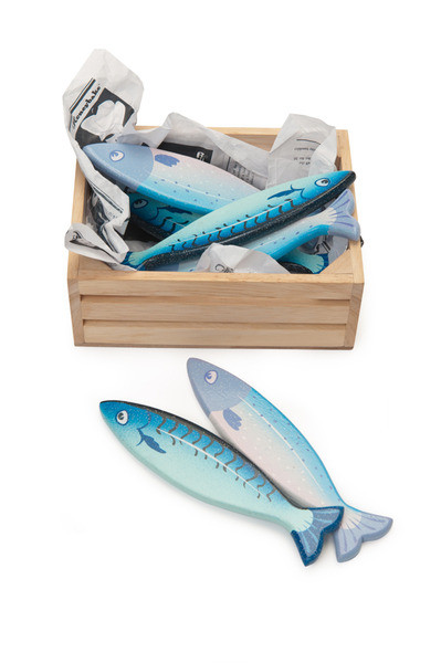 Le Toy Van Honeybake - Fresh Fish in Crate..