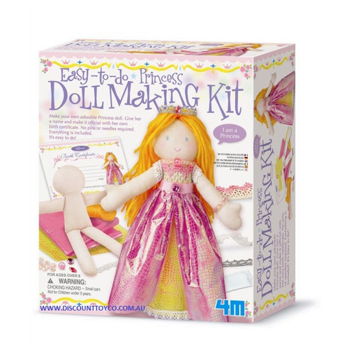 4M - Princess Doll making kit
