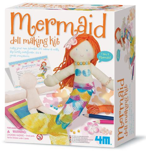 4M - Mermaid Doll making kit