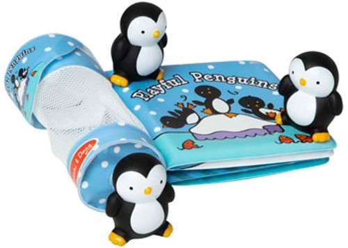 Melissa & Doug - Float Alongs - Playful Penguins Bath Toy