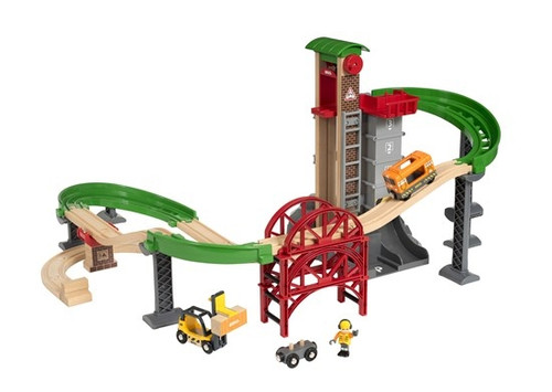 Brio - Lift and Load Warehouse Set 33887