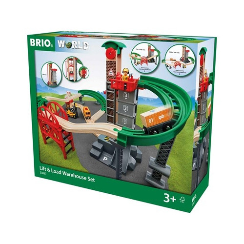 Brio - Lift and Load Warehouse Set 33887