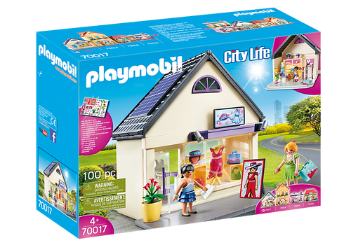 playmobil city life shopping mall