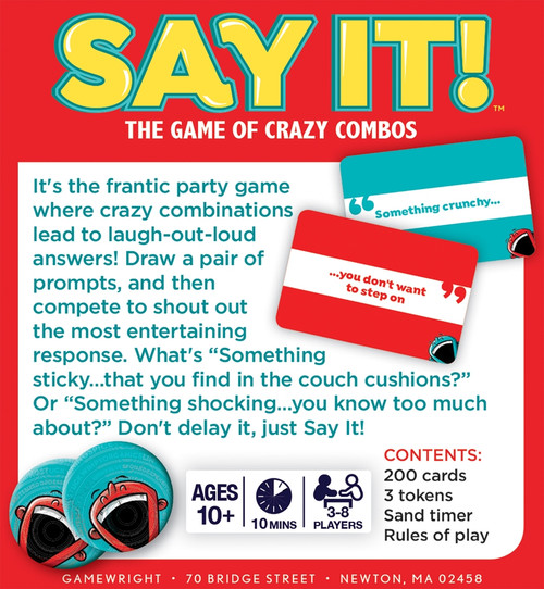 Gamewright - Say It! Party Game