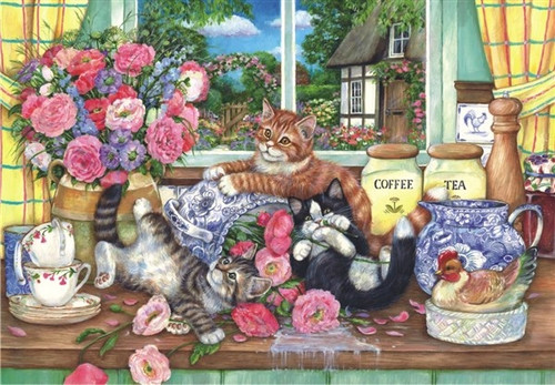 Anatolian 500pc - Kittens In The Kitchen Puzzle
