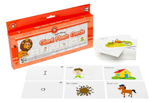 Learning Can Be Fun - Sight Words Giant Flashcards