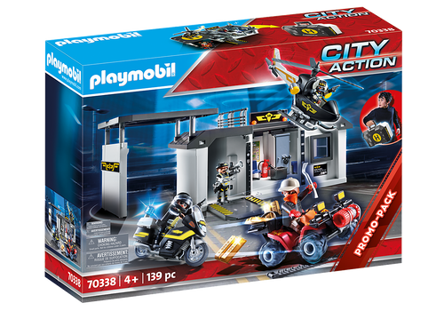 Playmobil City Action - Take Along Tactical Unit Headquarters 70338