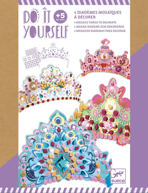 Djeco Do It Yourself - Like A Princess Tiaras