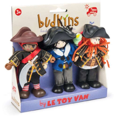 Le Toy Van - Buccaneers Budkins Triple Pack