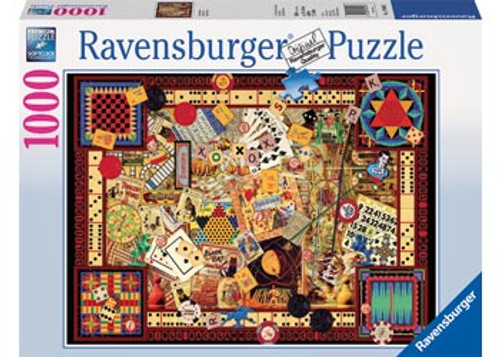 Ravensburger 1000pc - Vintage Games Puzzle