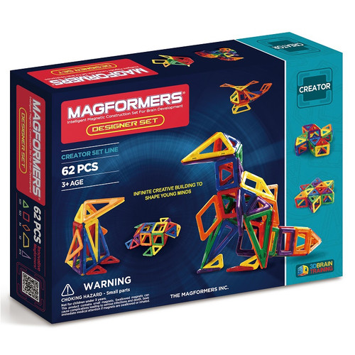 Magformers Designer Set - 62 pieces