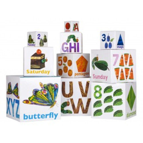 Eric Carle - The Very Hungry Caterpillar Stackable Building Blocks Eric Carle - The Very Hungry Caterpillar Stackable Building Blocks