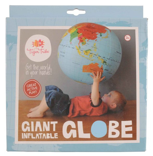 Tiger Tribe Giant Inflatable Globe 50cm