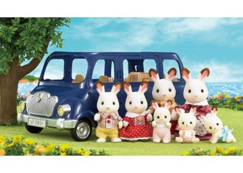 sylvanian families bluebell seven seater
