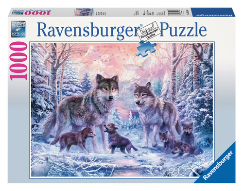 Ravensburger 1000pc - Arctic Wolves Puzzle