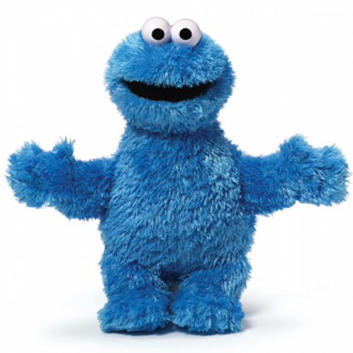 Sesame Street - Cookie Monster Plush 25cm