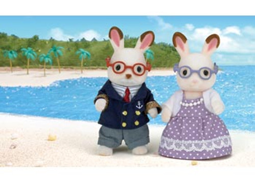 Sylvanian Families - Chocolate Rabbit Grandparents 5190