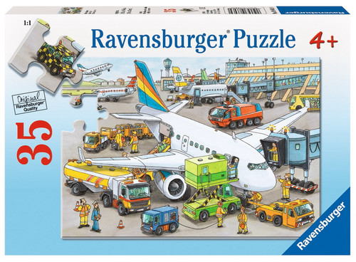 Ravensburger 35pc - Busy Airport Puzzle