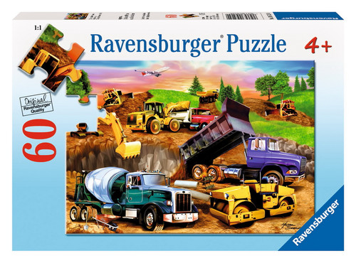 Ravensburger 60pc - Construction Crowd Puzzle Ravensburger 60pc - Construction Crowd Puzzle