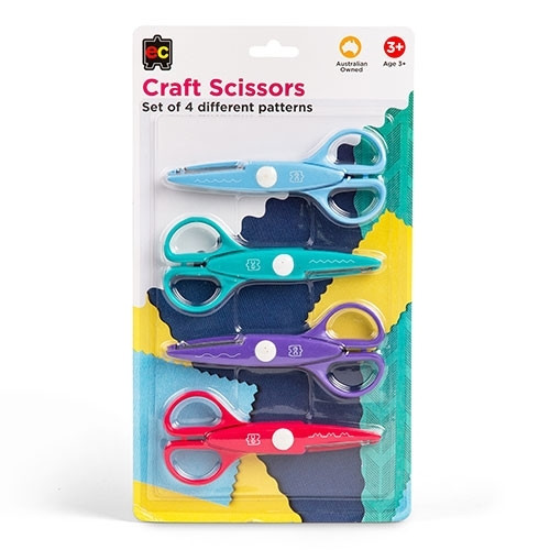 Craft Scissors Packet 4
