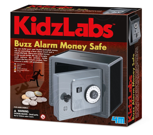 4M - KidzLabs - Buzz Alarm Money Safe