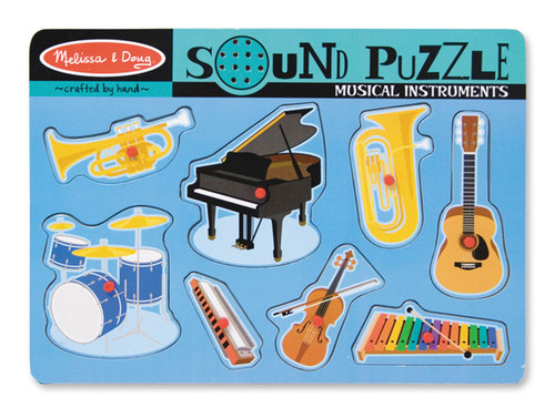 Melissa & Doug - Musical Instruments Sound Puzzle