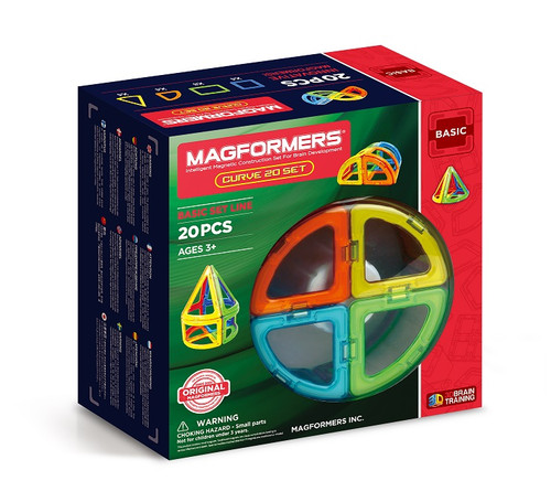 Magformers 20pc Curve Set