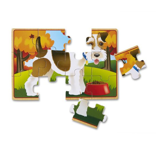Melissa and Doug - Pets Puzzles in a Box Melissa and Doug - Pets Puzzles in a Box
