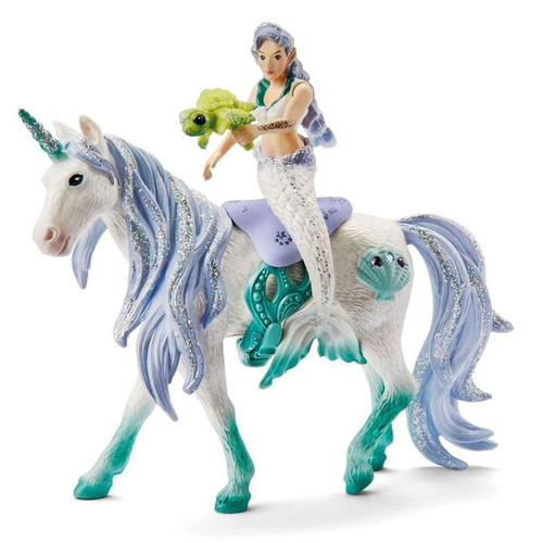 Schleich Bayala - Mermaid Riding on Sea Unicorn