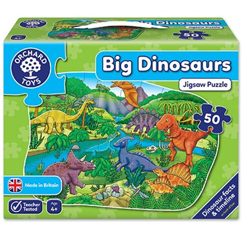 Orchard Toys - Big Dinosaur Jigsaw Puzzle  50 pieces