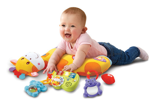 VTech - Peek & Play Tummy Time Pillow