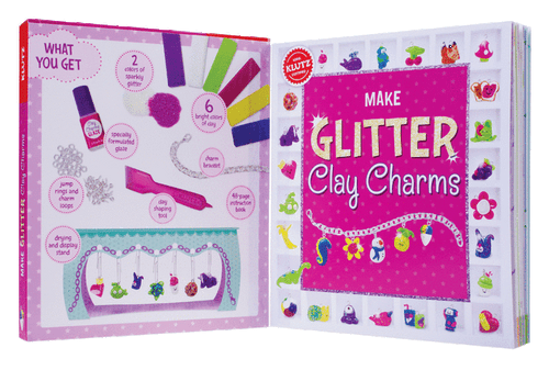 Klutz - Make Glitter Clay Charms Klutz - Make Glitter Clay Charms