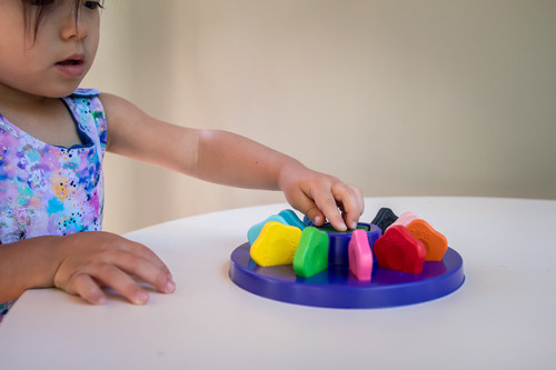 Djeco - 12 Toddler Flower Crayons Djeco - 12 Toddler Flower Crayons