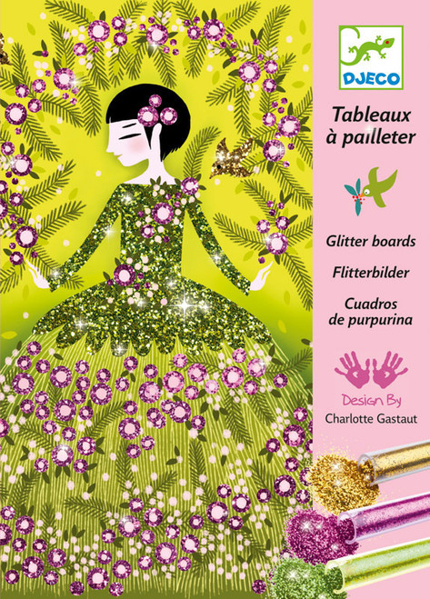 Djeco - Dresses Glitter Boards