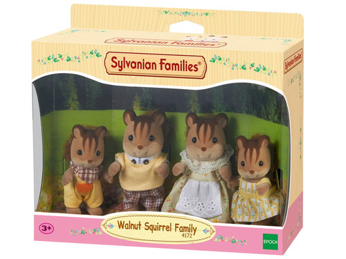Sylvanian Families- Walnut Squirrel Family